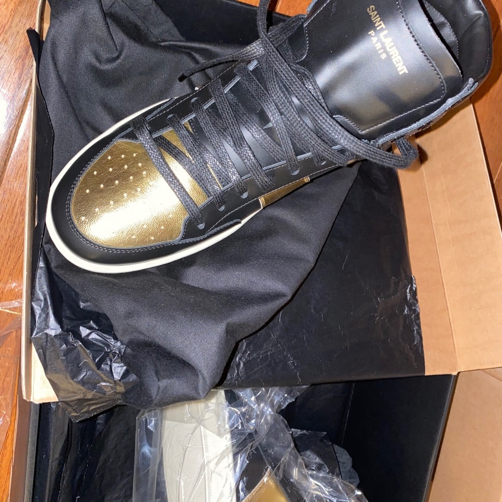 Saint Laurent Sl10h High Top Sneak - Picture 3 of 7